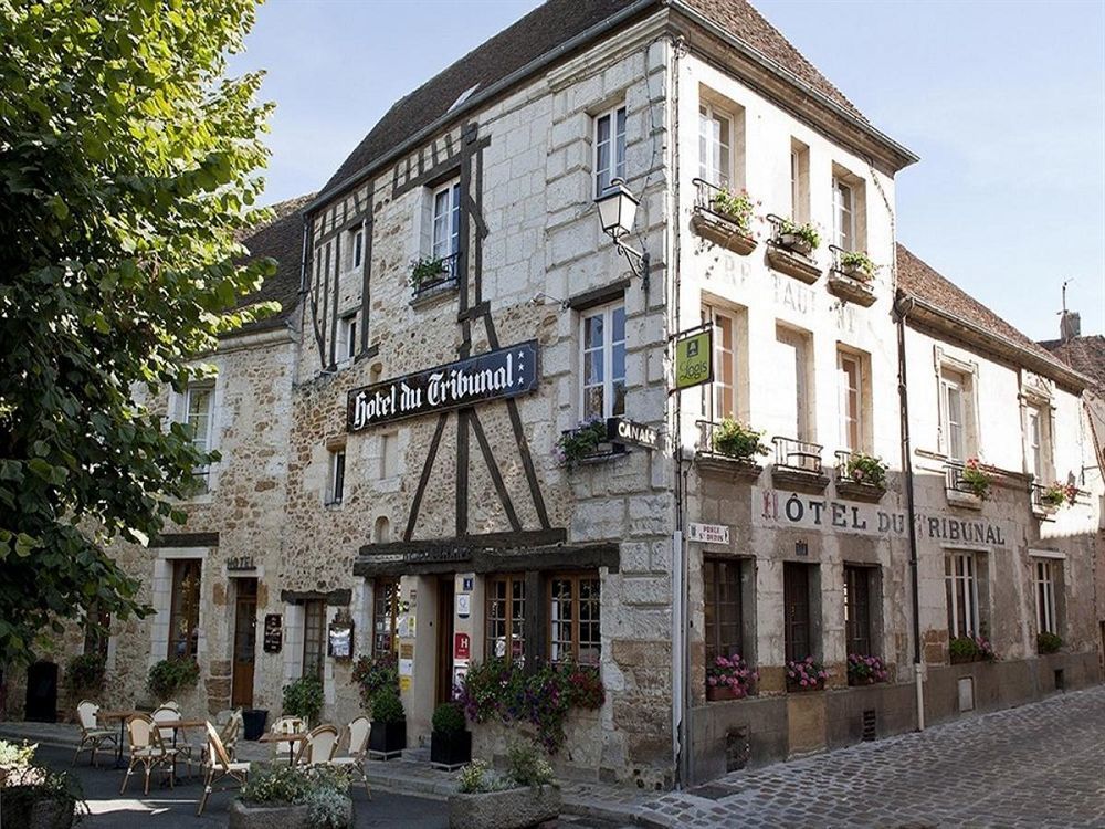 Logis - Hotel & Restaurant Du Tribunal Mortagne-au-Perche Ngoại thất bức ảnh