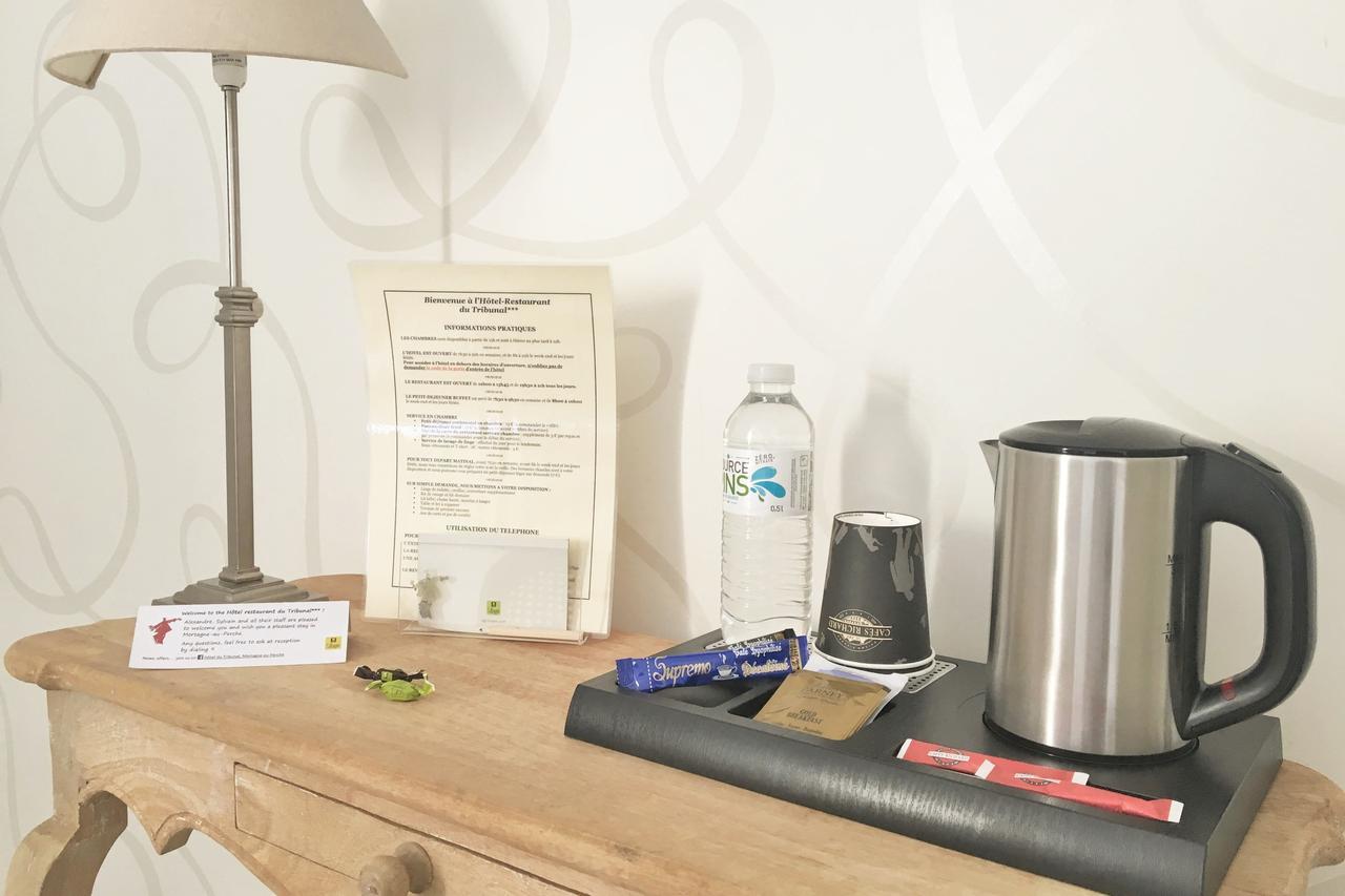 Logis - Hotel & Restaurant Du Tribunal Mortagne-au-Perche Ngoại thất bức ảnh